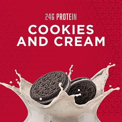 BSN SYNTHA-6 EDGE Protein Powder, Cookies n Cream Flavored Powder with Hydrolyzed Whey, Micellar Casein, for Muscle Gain, Low Sugar, 24g Protein, Cookies & Cream, 48 Servings, 4.23 Pound (Pack of 1)
