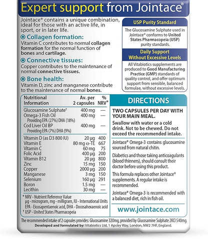Jointace by Vitabiotics Omega-3 Capsules x 30