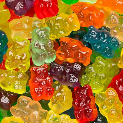 Albanese World's Best 12 Flavor Gummi Bears, 2oz Bag of Individually Wrapped Candy (Pack of 12)