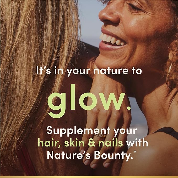 Nature's Bounty Biotin, Supports Metabolism for Energy and Healthy Hair, Skin, and Nails, 1000 mcg, 100 Tablets (Pack of 2)