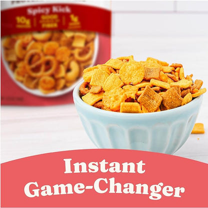 Catalina Crunch Protein Snack Mix with Cheese Crisps | 10g Protein, 1g Sugar per Serving | Good Source of Fiber, Keto, Gluten Free | Variety Pack 4 Flavors (Pack of 4) - Packaging May Vary