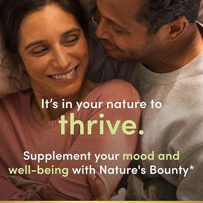 Nature's Bounty St. John’s Wort 300mg Capsules, Herbal Health Supplement, Promotes a Positive Mood, 100 Capsules