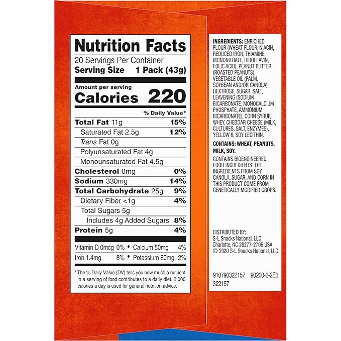 Lance Toasty & Toastchee Variety Pack - 40 pk