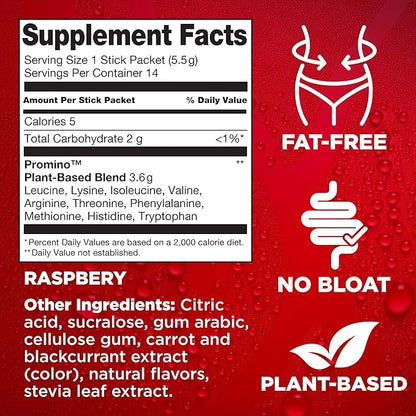 Rejuvenate, Perfect Amino Acid Blend, 1 Stick = 20g Whey Protein, 5 Calories, Vegan Friendly EAA + BCAA for Muscle Growth, Strength & Energy, GLP-1 & Bariatric Support, No Bloat, No Sugar