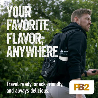 PB2 Crunchy Powdered Peanut Butter - Peanut Butter Powder with Small Crunchy Peanut Pieces
