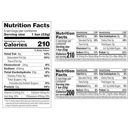 RXBAR Protein Bars,12g Protein,Gluten Free Snacks,Chocolate Lovers Variety Pack (5 Boxes,),25 Count (Pack of 2)