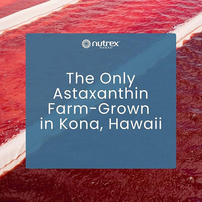 Nutrex Hawaii Vegan BioAstin Hawaiian Astaxanthin - 4mg, 120 Softgels - Farm-Direct Premium Antioxidant Supplement to Support Eye, Skin, Joint & Immune System Health - Vegan, Non-GMO & Gluten-Free