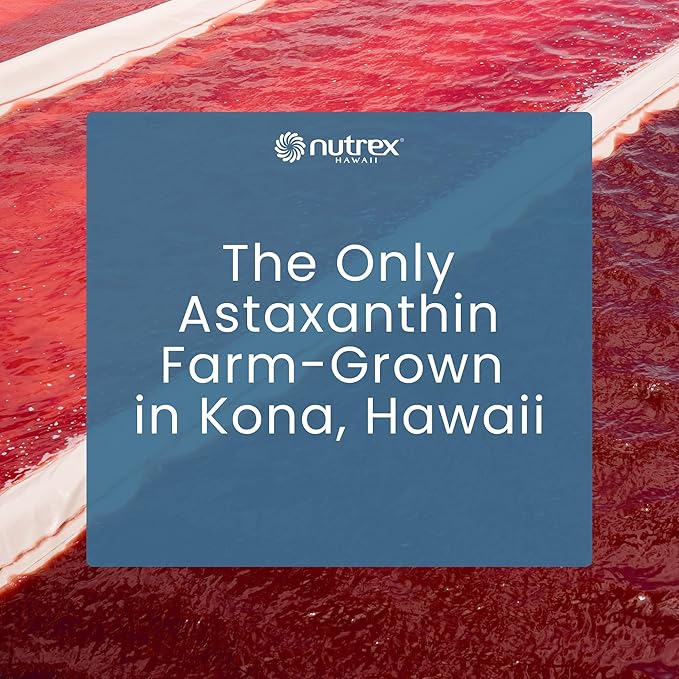 Nutrex Hawaii Vegan BioAstin Hawaiian Astaxanthin - 12mg, 75 Softgels - Farm-Direct Premium Antioxidant Supplement to Support Eye, Skin, Joint & Immune System Health - Non-GMO & Gluten-Free