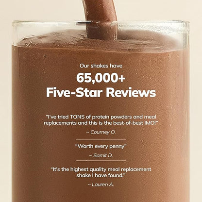 Ka’Chava Whole Body Meal Shake Chocolate – Vegan Protein Powder with 85+ superfoods and ingredients – Plant-Based Meal Replacement with Probiotics & Digestive Enzymes – 5 Sachets Travel Pack (5 Servings)