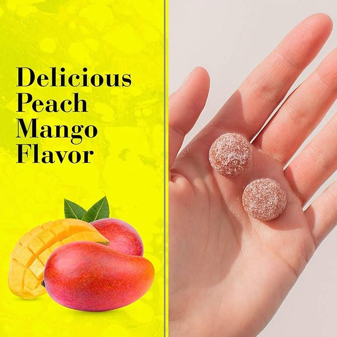 NEW NORDIC Active Liver Gummies, Milk Thistle, Artichoke & Turmeric Supplement, Natural Peach Mango Flavor, Sugar Free & Vegan, 60 Count (Pack of 1)