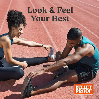 Bulletproof Unflavored Collagen Peptides Powder with MCT Oil, 14.3 Ounces, Grass-Fed Collagen Protein for Skin, Bone and Joint Support, Pasture Raised, No Added Hormones