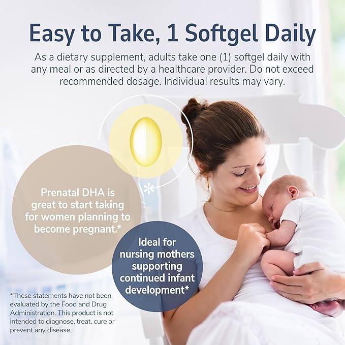 21st Century PreNatal DHA Softgels, 30 Count