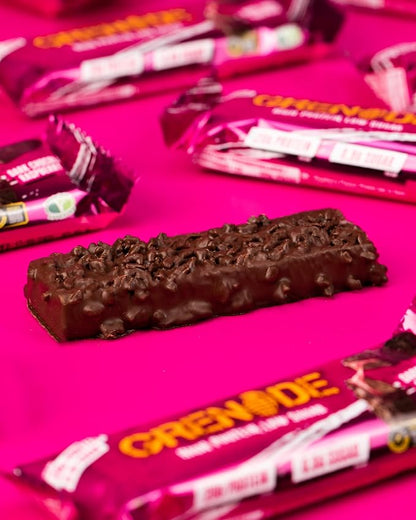 Grenade High Protein Bar - Dark Chocolate Raspberry, 12 x 60 g