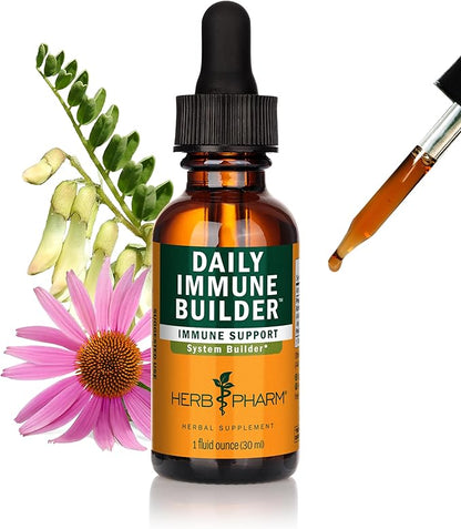 Herb Pharm Daily Immune Builder Herbal Immune System Defense - 1 Ounce