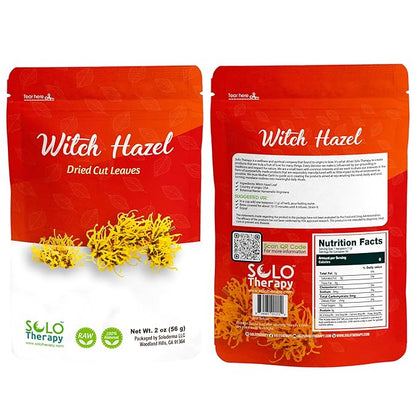 Witch Hazel Leaf Herbal Tea - 56 grams - Resealable Bag - Premium Quality (Witch Hazel Leaf)