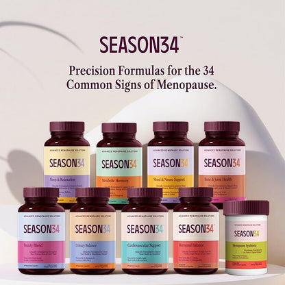 Bone & Joint Health for Women | Hyaluronic Acid, Soy Isoflavones, Resveratrol & Vitamin D3 for Flexibility, Mobility & Bone Strength Support | Menopause Joint & Bone Wellness, 60 Capsules