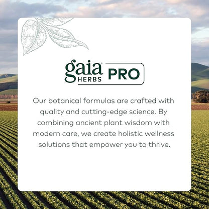 GAIA HERBS PRO Female Support Formula - Supports Healthy PMS & Menopause Fluctuations with Alfalfa Leaf, Black Cohosh Root Extract, Dandelion Root & More* - Vegan - 60 Liquid Phyto-Caps (60 Servings)