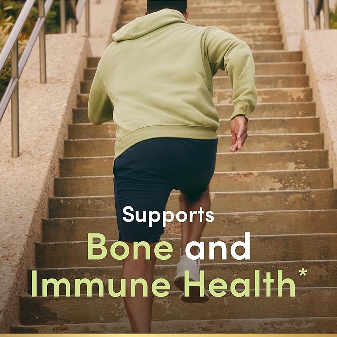 Nature's Bounty Calcium Plus 400 IU Vitamin D3, Immune Support & Bone Health, 300 Tablets (Pack of 2)