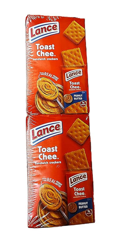 Lance Toast Chee Peanut Butter Crackers, 2 pack of 20 (40 ct.)