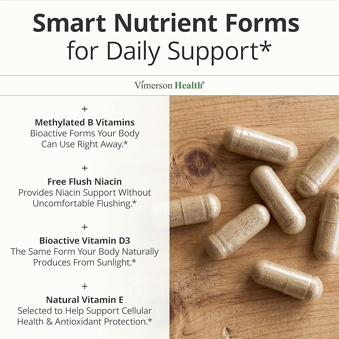 Multivitamin for Women with Methylated Vitamins and Chelated Minerals for Energy, Focus and Immune Health – Premium Daily Womens Multivitamins & Multiminerals – 60 Capsules