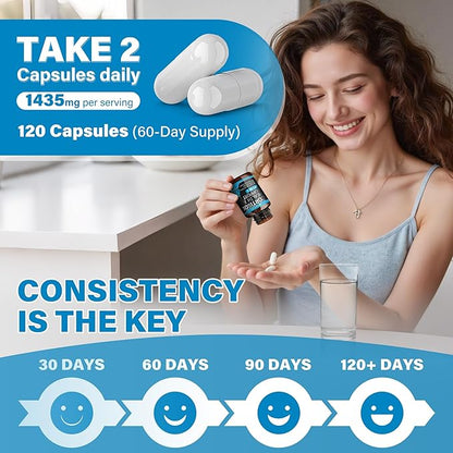 Cortisol Supplements for Women, 1360mg Cortisol Manager & Cortisol Reducer, 11-in-1 Cortisol Balance Supplement with Ashwagandha, Rhodiola, L-Theanine, 120 Capsules 60-Day Supply