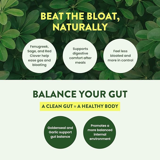 7 Day Advanced Colon Cleanse, Prebiotics & Natural Herbs, Supports Detox & Gut Flora for Women & Men, with Cascara Sagrada, Black Walnut Hulls & Black Cohosh, 60 Capsules 1-2 Daily | 7 Day Cleanse