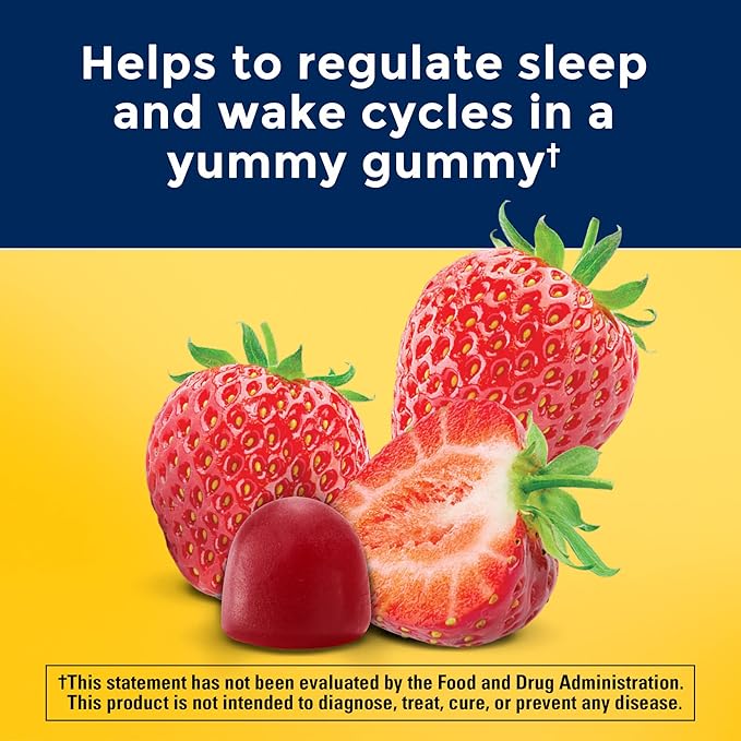 Nature Made Kids First Sleep Melatonin Gummies,100% Drug-Free Sleep Aid,Kids-Sleep Gummies for Restful-Sleep,45 Count (Pack of 2)