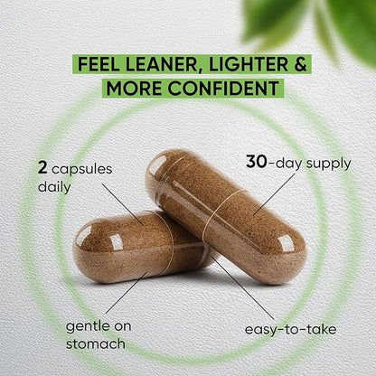 Green Tea Weight Loss Diet Pills for Women & Fat Burner for Men, GLP-1 Activate Weight Loss Supplement with Green Coffee Bean & Raspberry Ketones, Appetite Suppressant & Metabolism Booster - 60 caps.