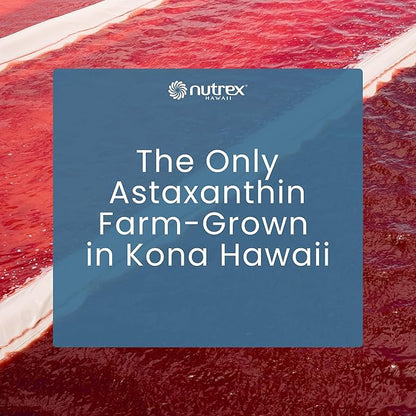 Nutrex Hawaii BioAstin Hawaiian Astaxanthin - 4mg, 120 Softgels - Farm-Direct Premium Antioxidant Supplement to Support Eye, Skin, Joint & Immune System Health - Non-GMO & Gluten-Free