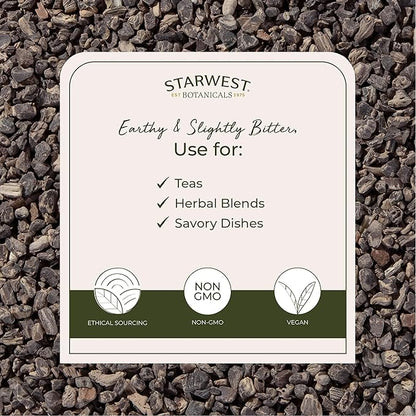 Starwest Botanicals Organic Black Cohosh Root - Dried Loose Herb for Tea, Cut & Sifted, Certified Kosher, Non-GMO - 4 oz Pouch