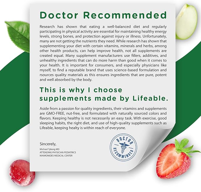 Lifeable Probiotics Gummies | 2 Billion CFU | Great Tasting Probiotic Gummies for Women | Probiotic Gummy for Gut Health and Immune Support | Probiotics for Women and Men | 90 Gummies