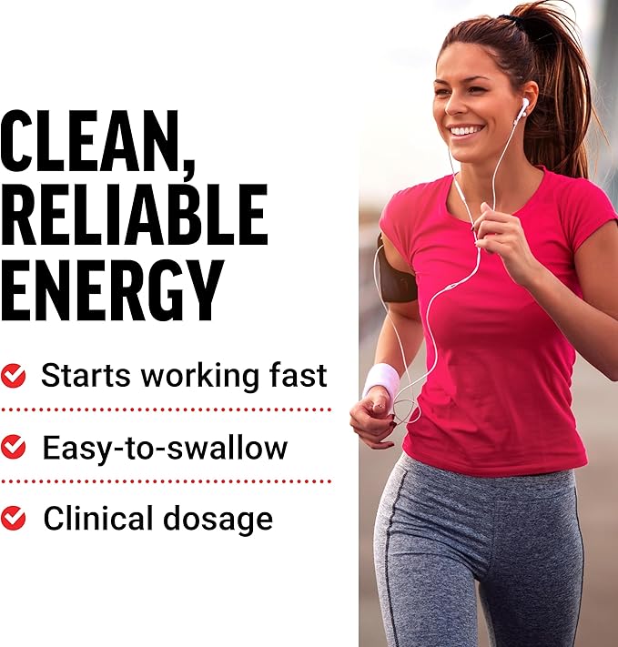 Force Factor Caffeine Pills 200mg, Caffeine Tablets to Boost Energy, Focus, Strength, and Performance, Premium Quality Pills, Energy Support Supplement, 250 Tablets