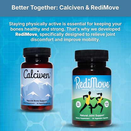 Calciven - Natural Bone Support Supplement - Non-GMO, Gluten-Free
