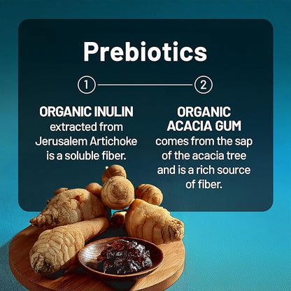 NatureWise Probiotics 70 Billion CFU - 17 Strains + Organic Prebiotics - Immune, Digestive & Gut Health Support for Women & Men - Vegetarian, Gluten-Free, Non-GMO - 30 Capsules[1-Month Supply]