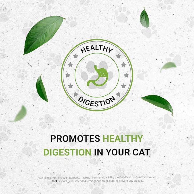 Lion's Digestion | Natural Herbal Dietary Supplement for Cats | Healthy Digestion Support | Alcohol-Free Extract, Fennel Seed, Chamomile, Dandelion Root, Calendula, Peppermint 2 oz