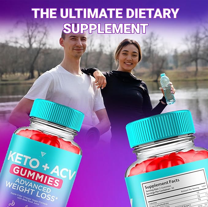 Fyvus Apple Cider Vinegar Gummies Supplement – Daily Digestive Health & Gut Wellness Support for Women & Men – Vegan ACV Gummies with Apple Cider Vinegar – Non-GMO (1 Pack - 60 Gummies)