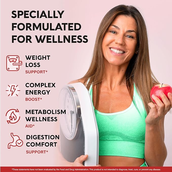 Apple Cider Vinegar Capsules - 15000 mg of Raw Apple Cider Vinegar Equivalent** - 100% Natural Pure ACV - Energy, Metabolism & Weight Loss Support - 3rd Party Lab Tested - 120 Capsules, 60-Day Supply