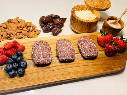 CuraBar Protein Bars – 17g Protein, Low Carb, Gluten Free, Dairy Free, Healthy Snack, Seed Oil Free, No Artificial Ingredients, 12 Count, Mixed Berry