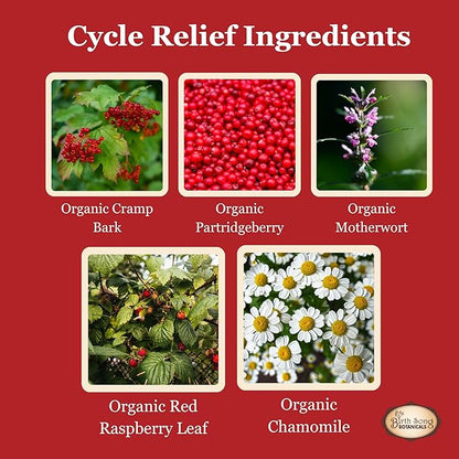 Birth Song Botanicals Menstrual Cycle Support Tincture, Herbal Drops for Healthy Menstruation, Natural Menstrual Care Supplement for Teens and Adults, Period Support 1oz.