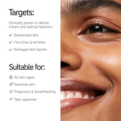 The INKEY List Hyaluronic Acid Serum Duo, Hydrate Multiple Layers of Dry Skin, Plump and Smooth Fine Lines and Wrinkles, 1.0 fl oz (2 Pack)