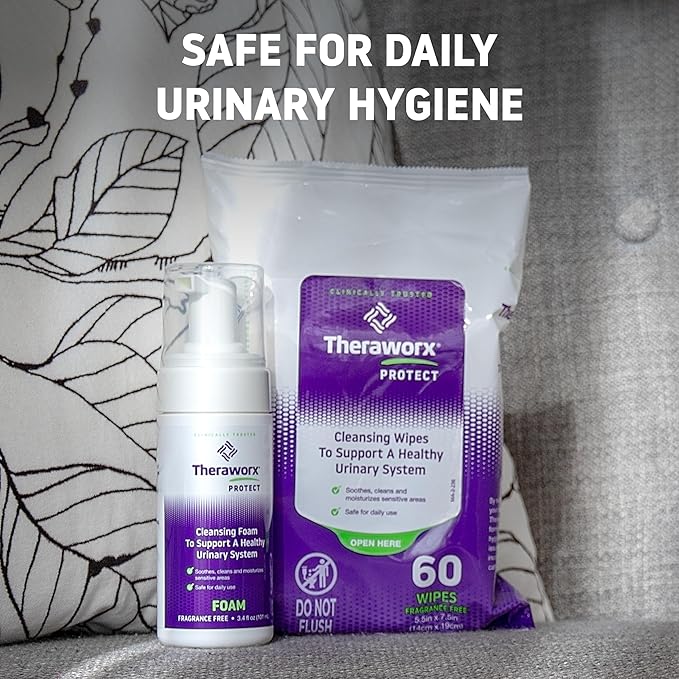 Theraworx Protect U-Pak - Daily Cleansing Kit To Help Support A Healthy Urinary System (Pack of 1)
