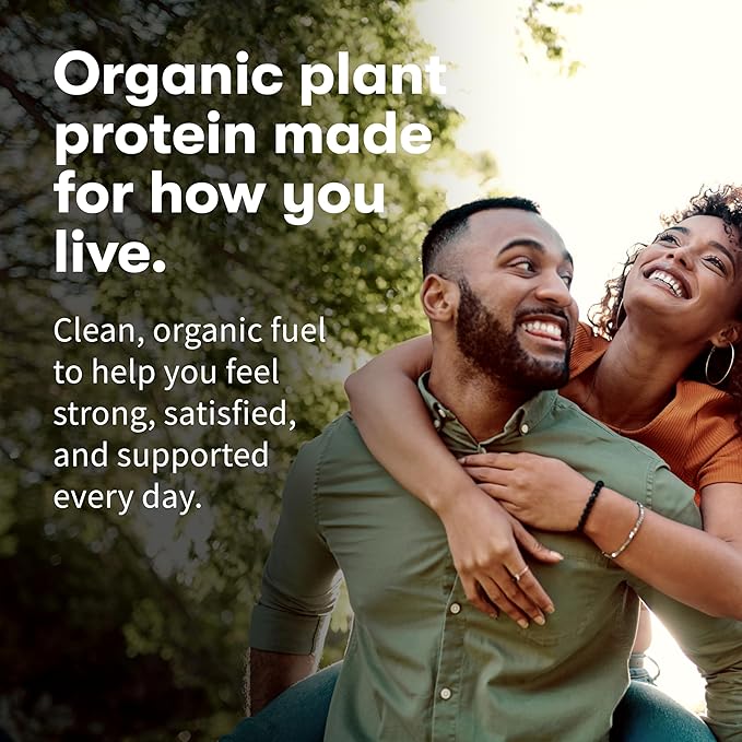 Garden of Life Protein Powder, Vegan Protein Powder, BCAA, Probiotics & Digestive Enzymes, Gluten & Lactose Free, Vanilla, 23.28 Ounce