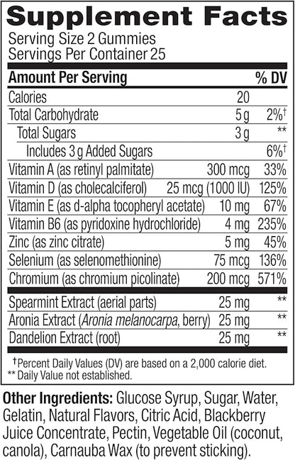 OLLY Flawless Complexion Gummy, Clear and Healthy Skin Support, Vitamins E, A, Zinc, Chewable Supplement, Berry - 50 Count (Pack of 1)