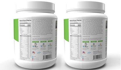 Lean1 Meal Replacement Protein Shake, Vanilla Flavor, 2-PACK of 15 Serving Tubs