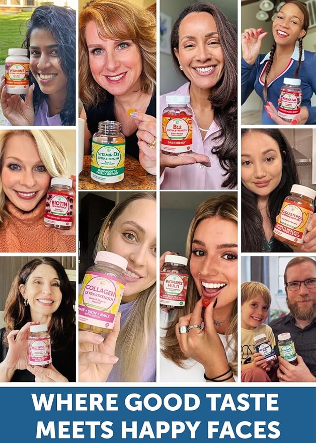 Lunakai USA Made Probiotic Gummies - 5 Billion CFUs, Vegan, Non-GMO, Gluten-Free - Digestive & Immune Support for Women & Men - 6 Pack