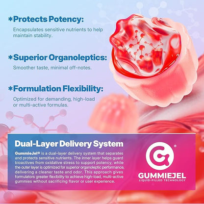 Cortisol Gummies for Women & Men, 19-IN-1 High Cortisol Reducer Supplement w/B Vitamins, Magnesium Glycinate, Ashwagandha, Saffron, Lion's Mane, Reshi for Relaxation, Focus & Balance Support, 60 Cout