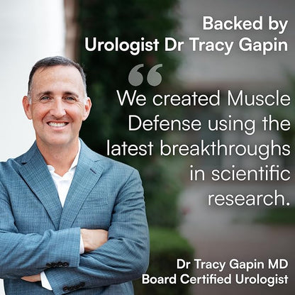 ApexLabs Apex Muscle Defense by Dr. Tracy Gapin — Hydrolyzed Whey Protein Blend with HMB, Leucine, Ursolic Acid & Velositol — Supports Lean Muscle Growth, Strength & Recovery, Vanilla