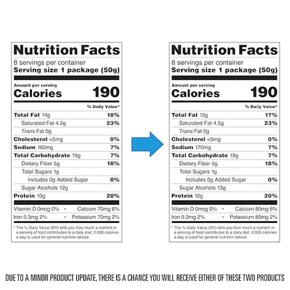 Quest Nutrition Frosted Cookies Twin Pack, Birthday Cake, 1g Sugar, 10g Protein, 1g Net Carbs, Gluten Free, 16 Cookies, (Pack of 2)