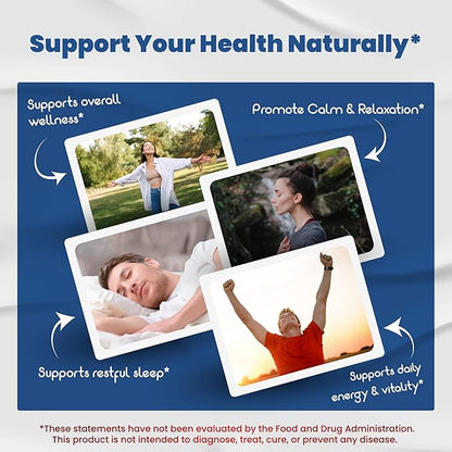 VEGATOT Organic Cortisol Wellness Complex 15-in-1 Formula with Magnesium Ashwagandha St. John's Wort Valerian Rhodiola Rosea Passionflower Chamomile