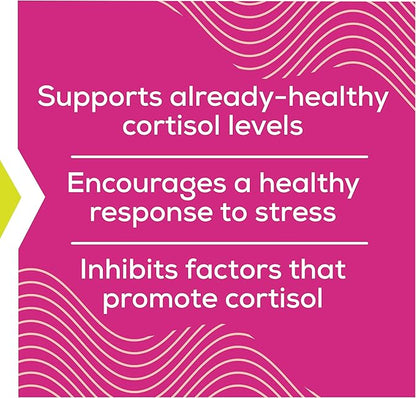 Cortisol Supplements for Women with Ashwagandha, Rhodiola & L-Theanine | Cortisol Reducer Designed for High Stress, Fatigue & Mood Swings | Supports Hormone Balance & Steady Energy | 60 Capsules